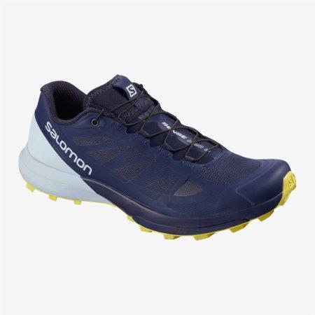 Salomon SENSE PRO 3 W Womens Trail Running Shoes Navy UK ELTO